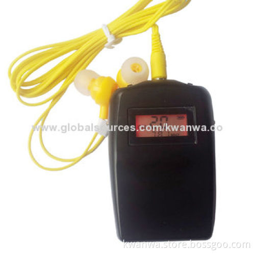 Radio with LCD Screen, Backlight and Lock-button Function, 1-99 Channels Can be FixedNew